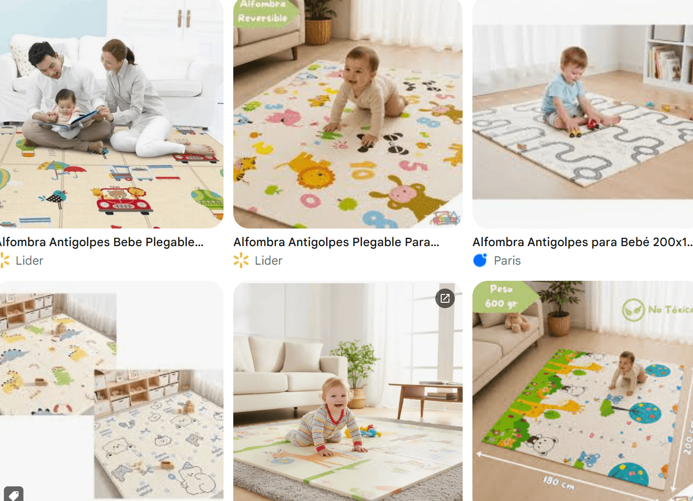 Alfombra Plegable Antigolpes -Tapete Juego