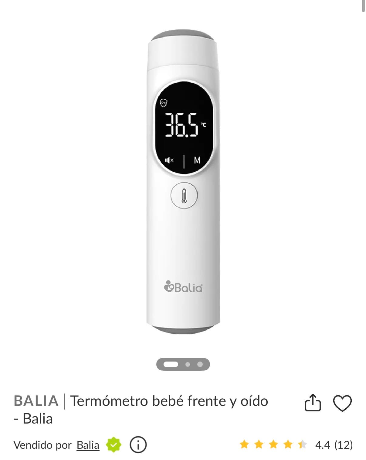 Termómetro 