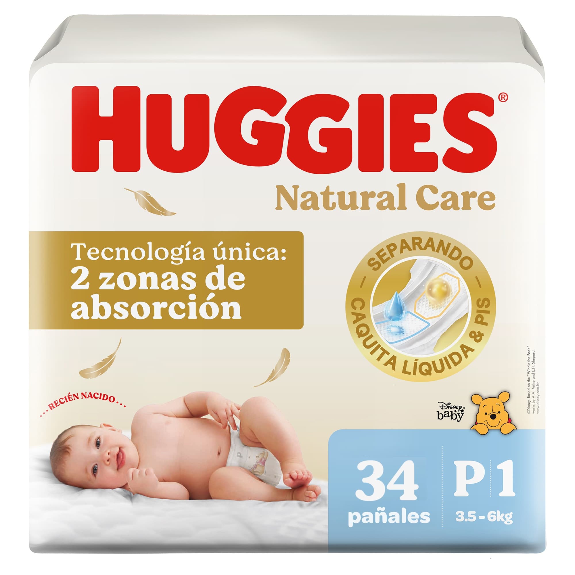 Pañales Huggies Para Recién Nacidos P 