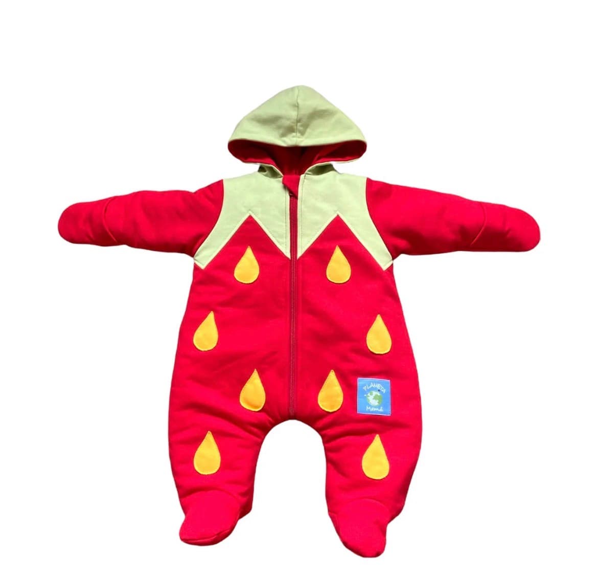 Saquito de dormir enterito 3-6m frutillita