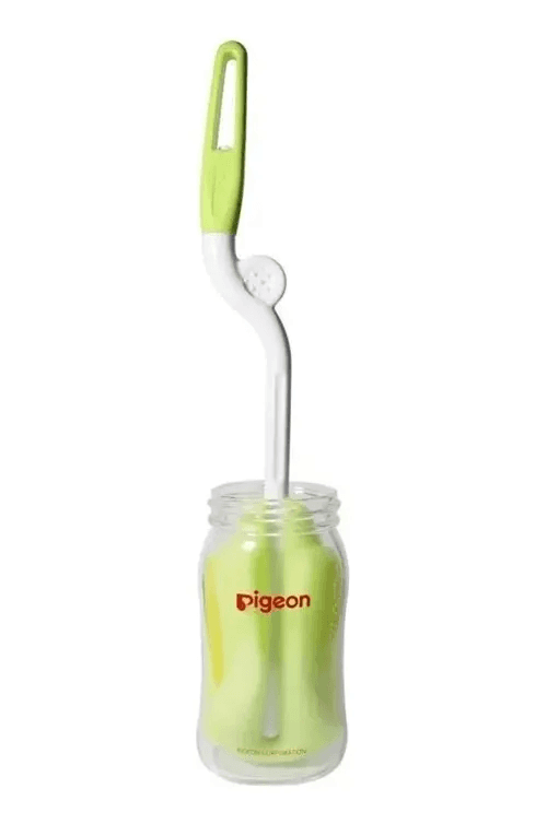 Cepillo Para Limpiar Mamaderas De Pigeon Color Verde