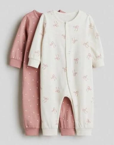 Set de Pijamas algodón (0-3 meses)
