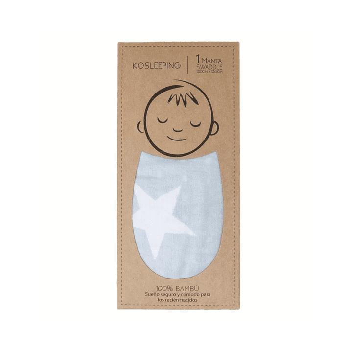 MANTA SWADDLE BAMBÚ - GRIS 