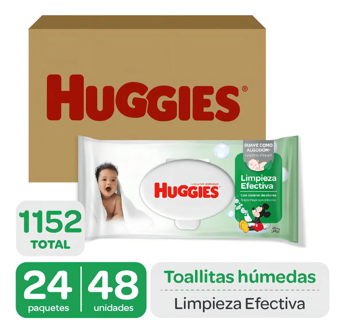 Más Toallitas húmedas 