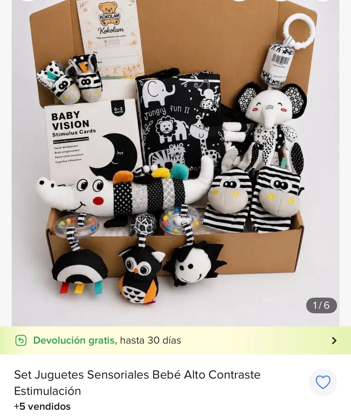 Set juguetes sensoriales