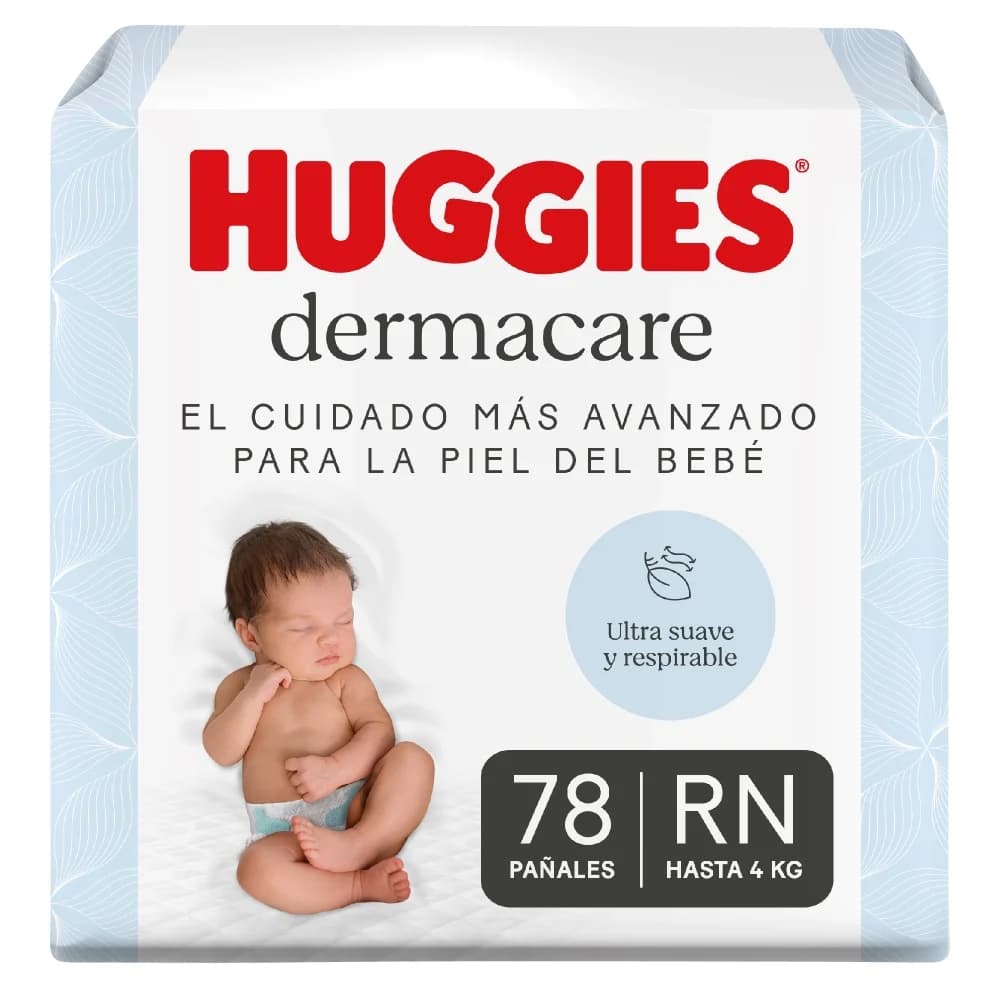 Pañales RN HUGGIES DERMACARE