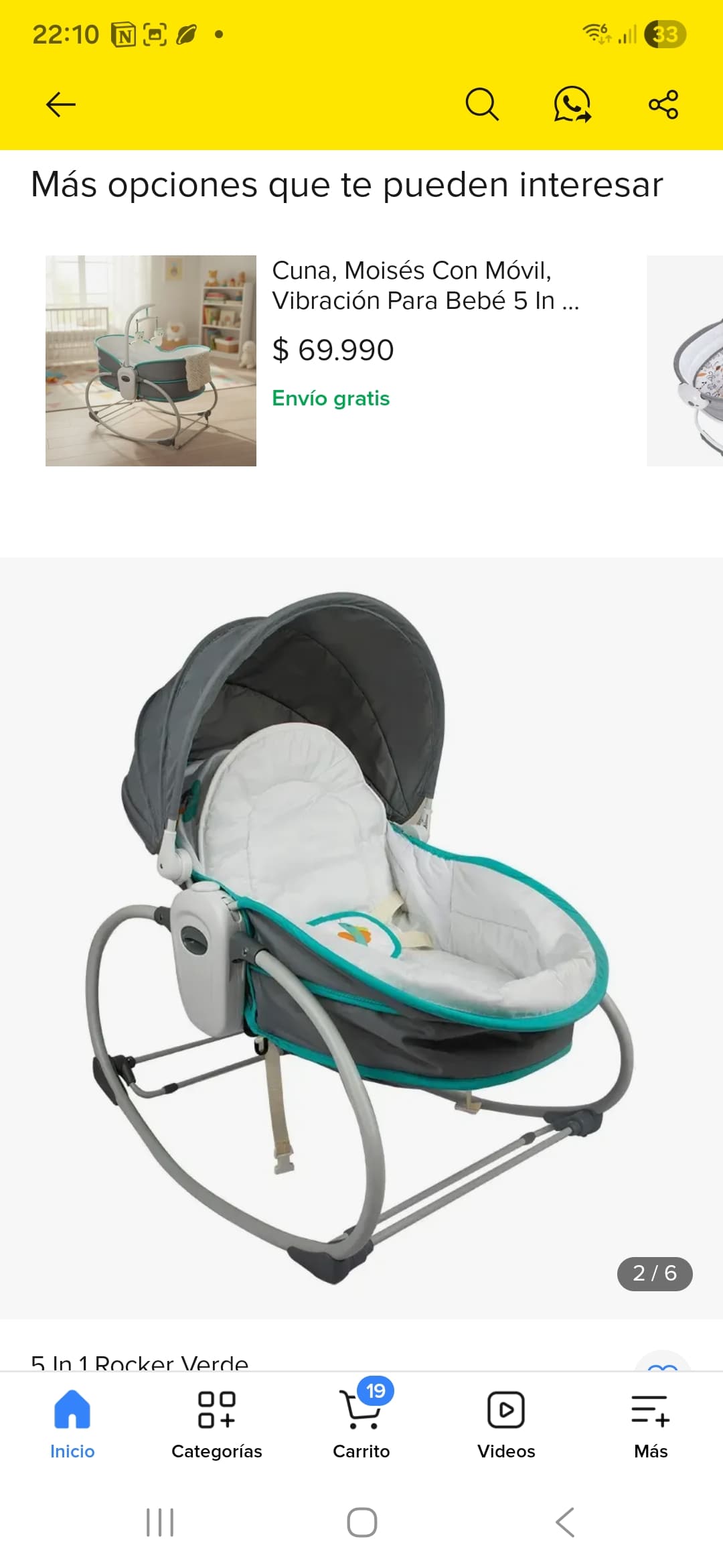 Silla nido 5 en 1