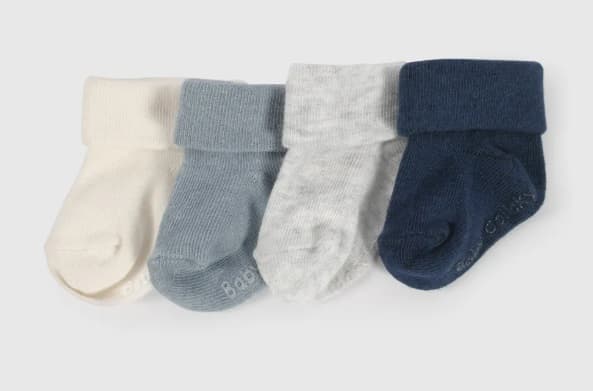 Pack Cuatro Calcetines de Bebé