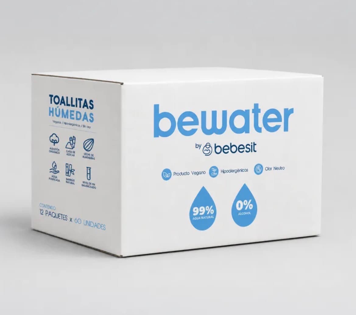 Toallas húmedas hipoalergénicas para bebes ( marca referencial)