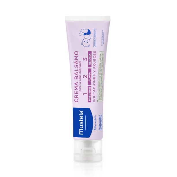 Crema protectora para el área del pañal