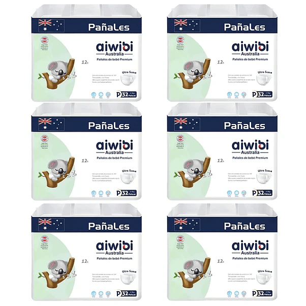 Pañales desechables, talla P Y M