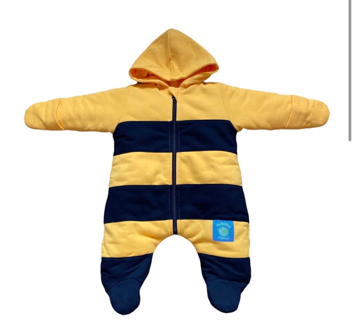 Saquito de dormir enterito 3-6m abejita