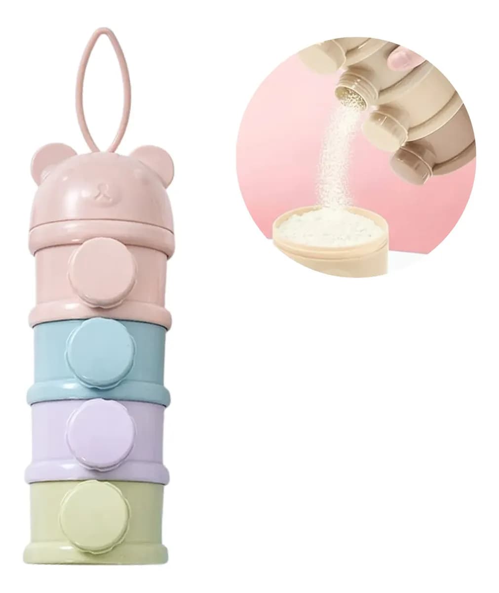 DISPENSADOR DOSIFICADOR CONTENEDOR LECHE POLVO