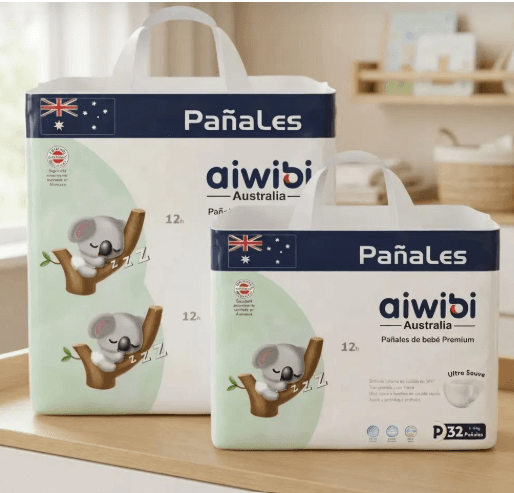 Pañales Aiwibi Talla P o M (No marcar apartar) ¡Los pañales nunca sobran!
