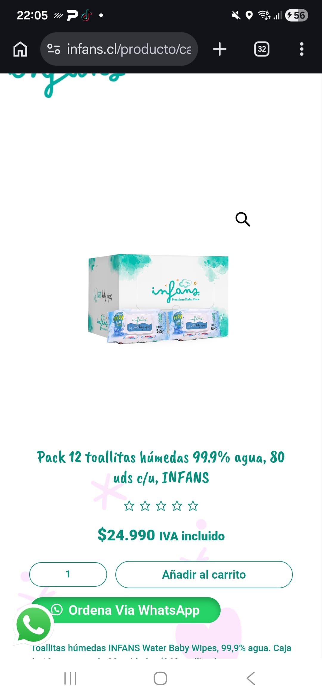 Toallas humedas