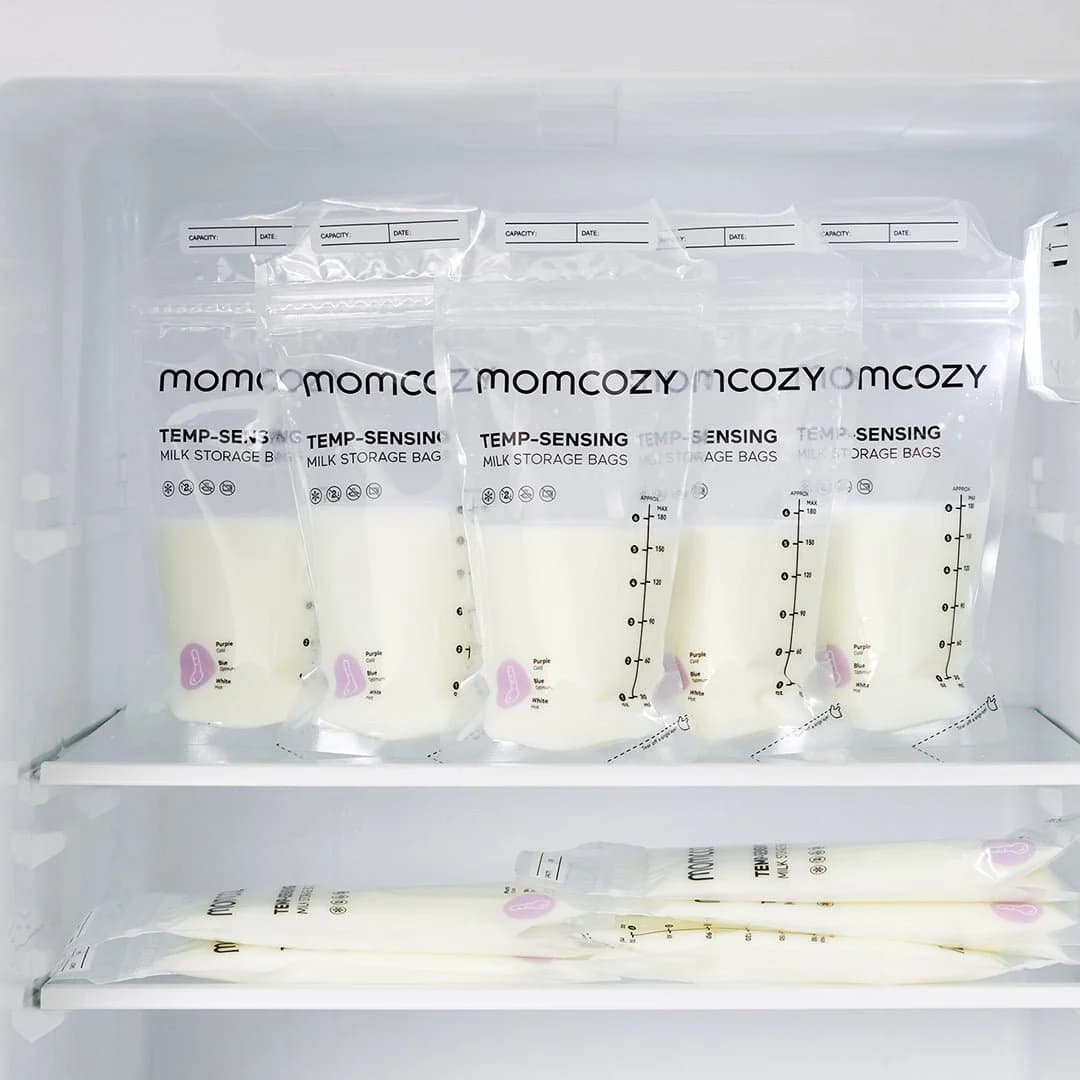 Bolsas para almacenar leche