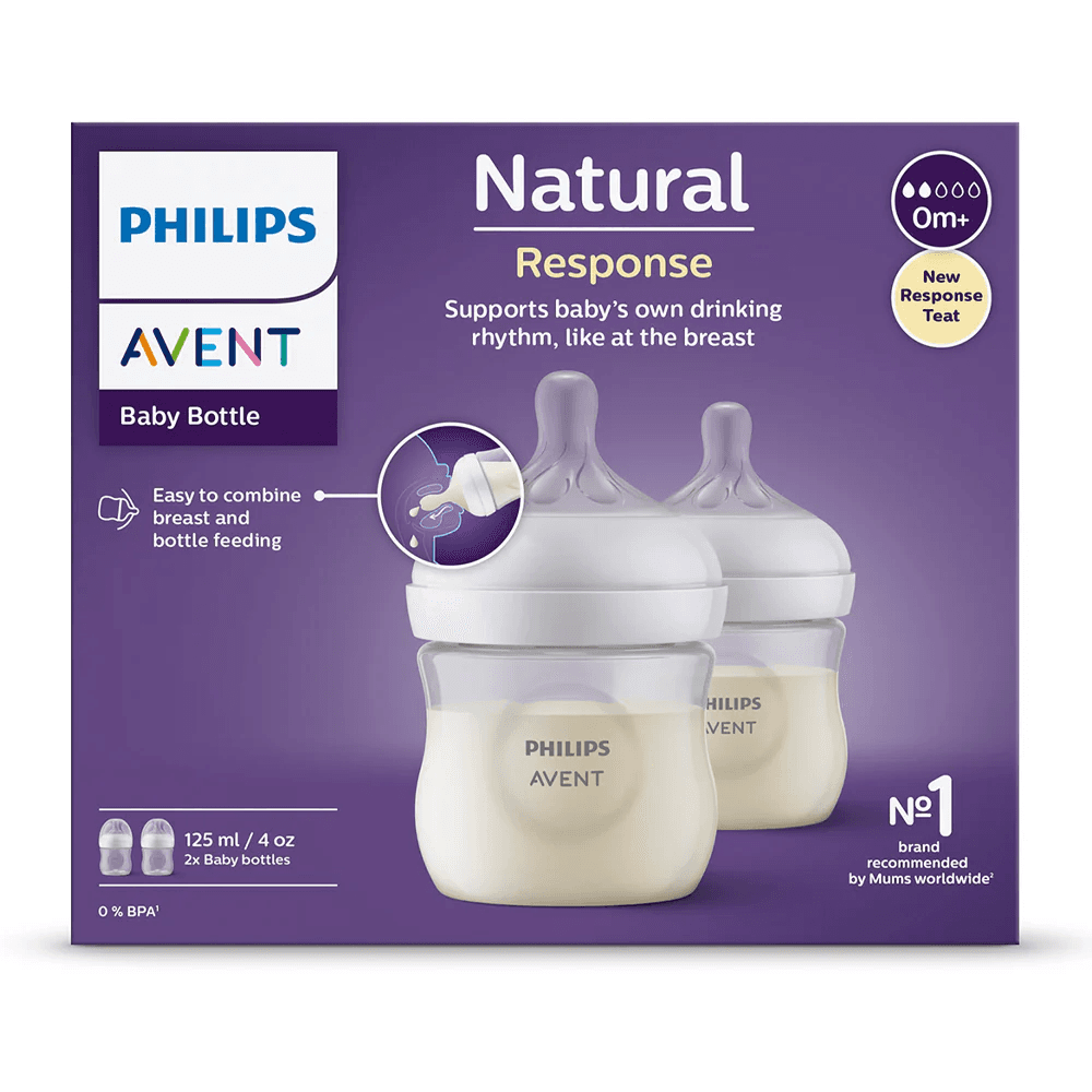 Set 2 Mamaderas Natural 3.0. 125 ml Avent