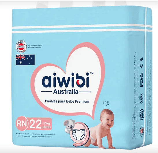 Pañales Aiwibi Talla Rn (No marcar apartar) ¡Los pañales nunca sobran!