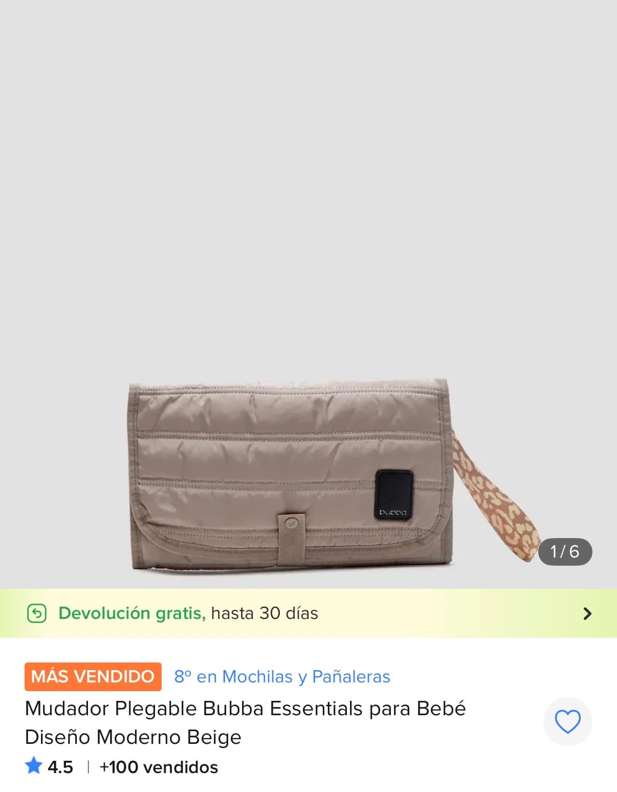 Mudador portátil 