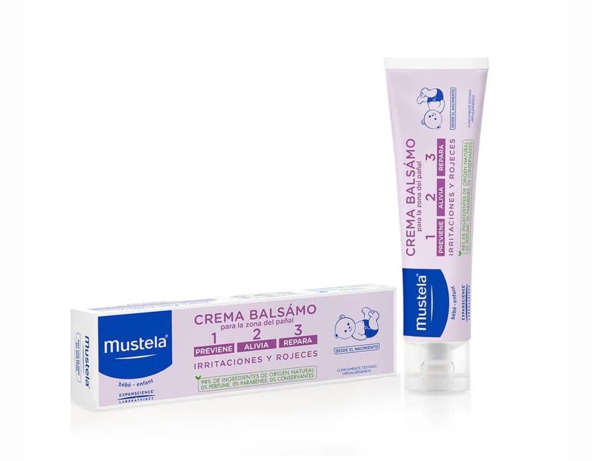 Mustela crema rozaduras 123 100ml