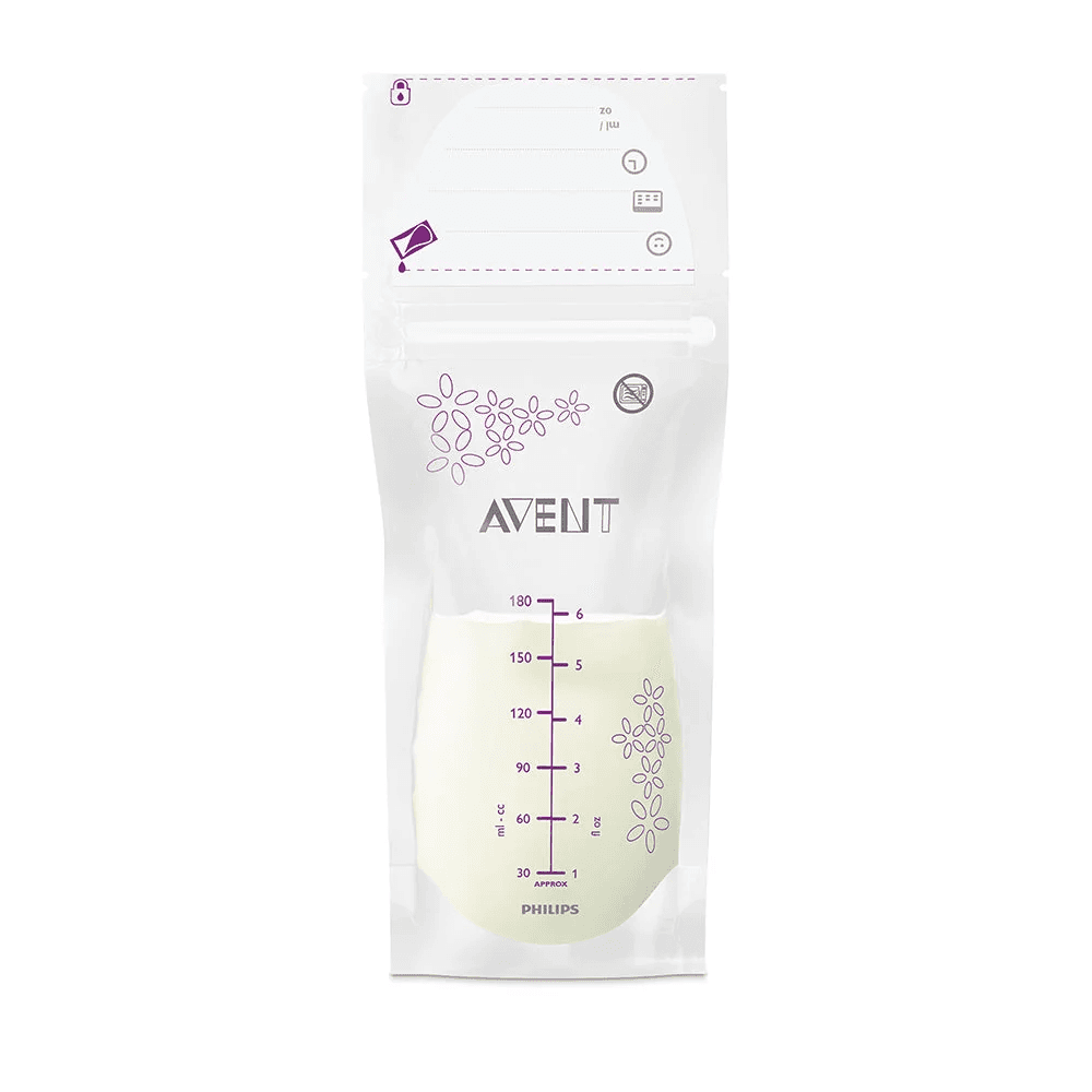 Bolsa para almacenar leche materna