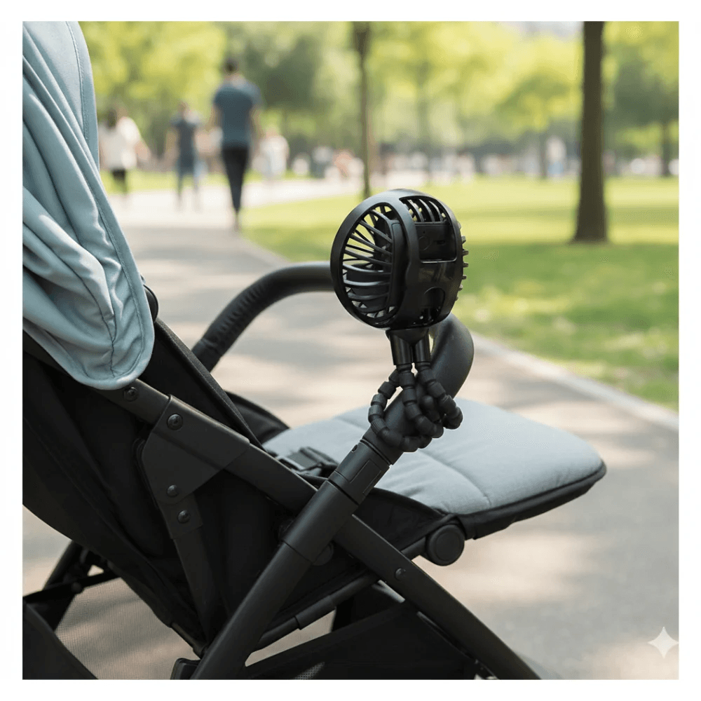 Ventilador 360 de coche y auto