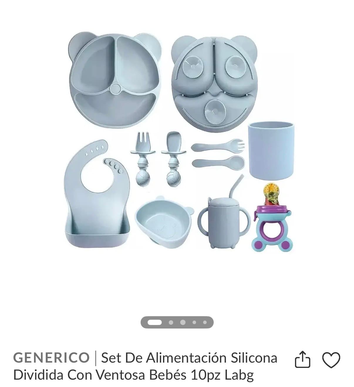 Set de alimentos 