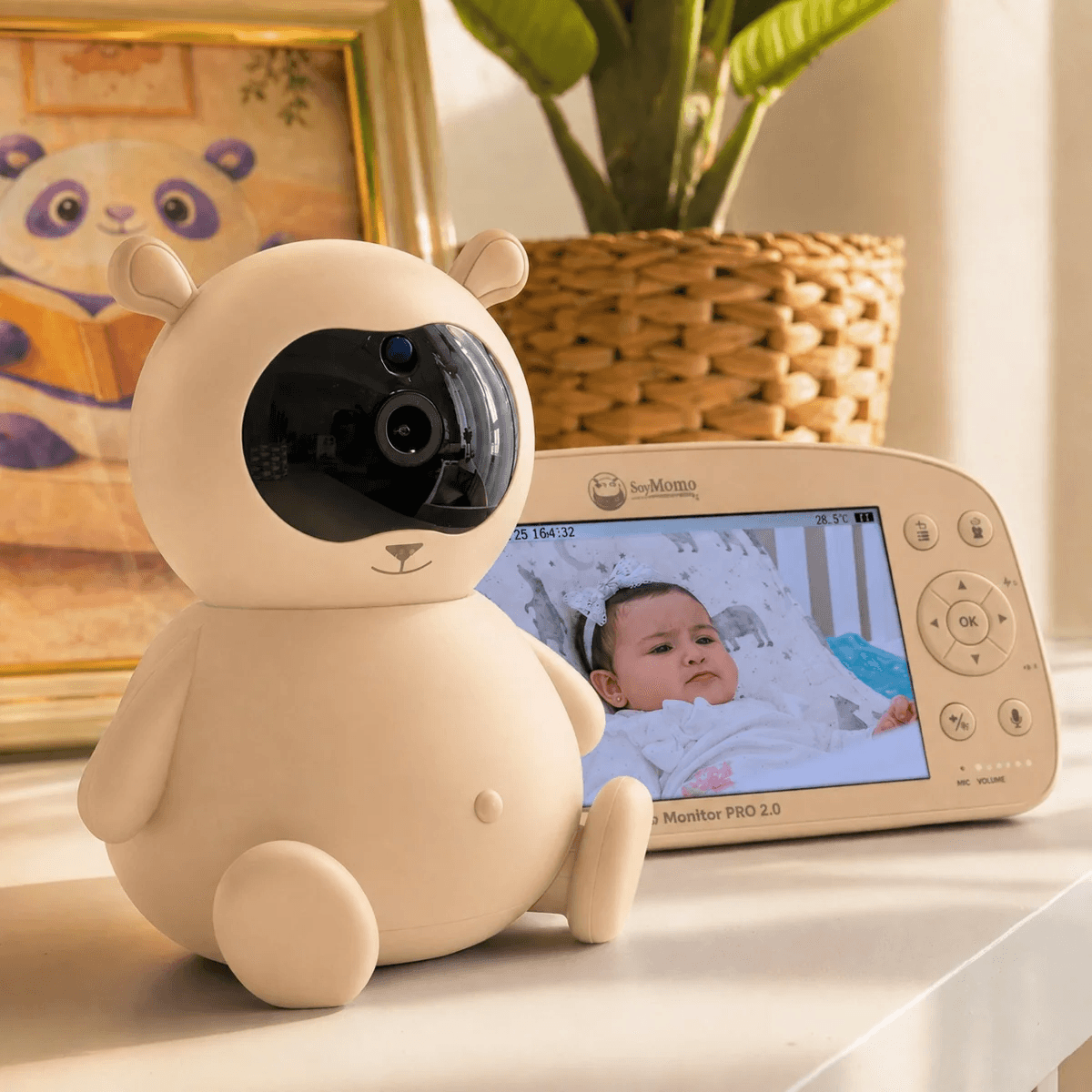 Baby Monitor Pro 2.0 Soy momo - beige 