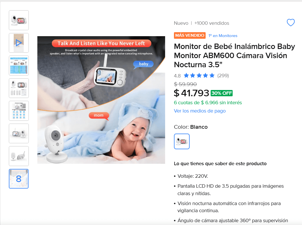 Monito bebé