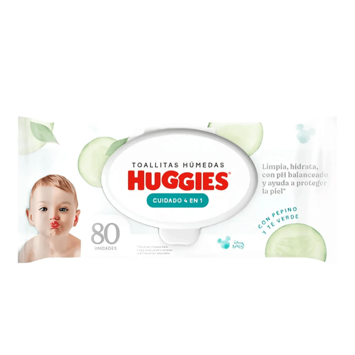 Wipes Toalla Húmeda Huggies One and Done 80 - Caja 12 paquetes 960 unidades