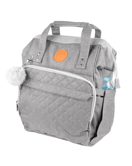 Mochila Pañalera Open Gris Infanti