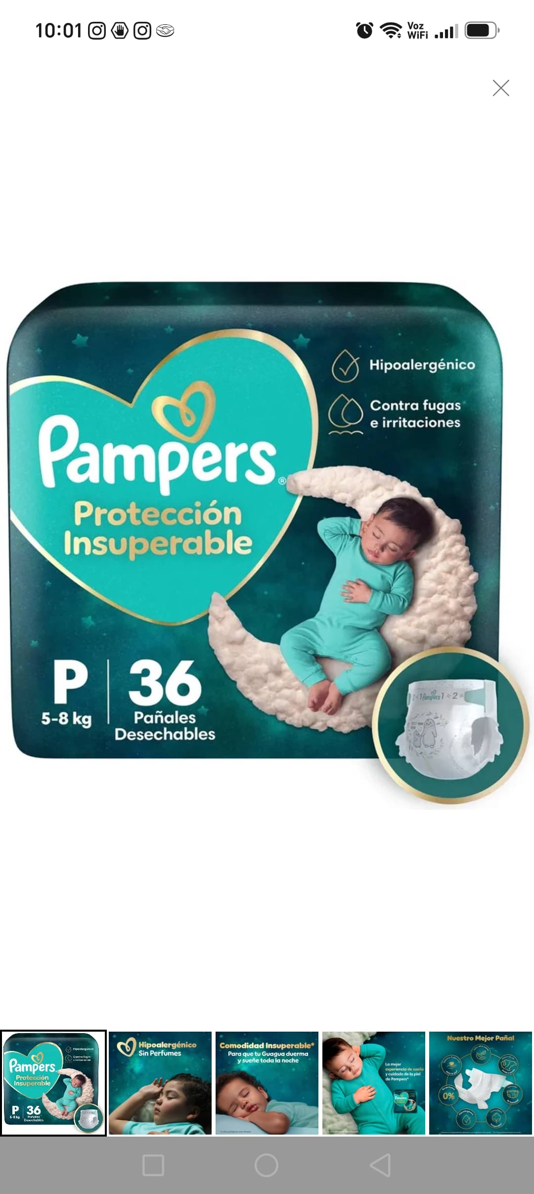 Pañales P