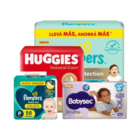 Pañales 3 a 6 meses