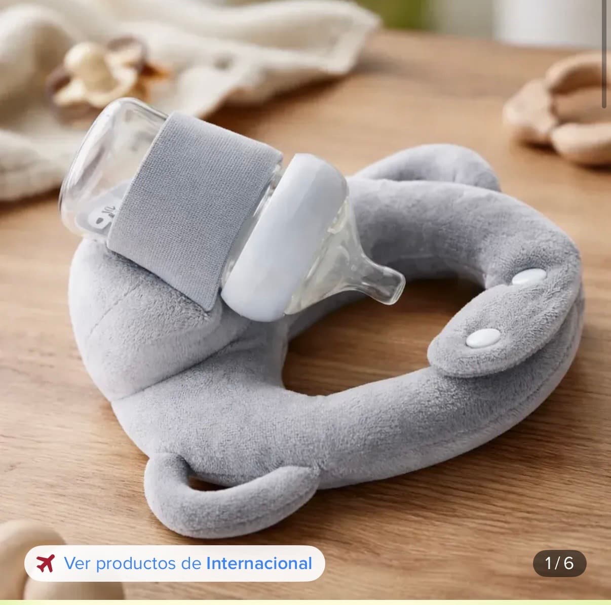 Cojín para mamadera