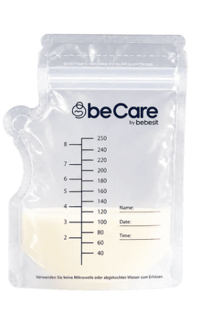 Bolsas para almacenar leche materna