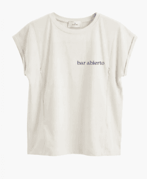 Polera lactancia - Talla S - Blanco crudo