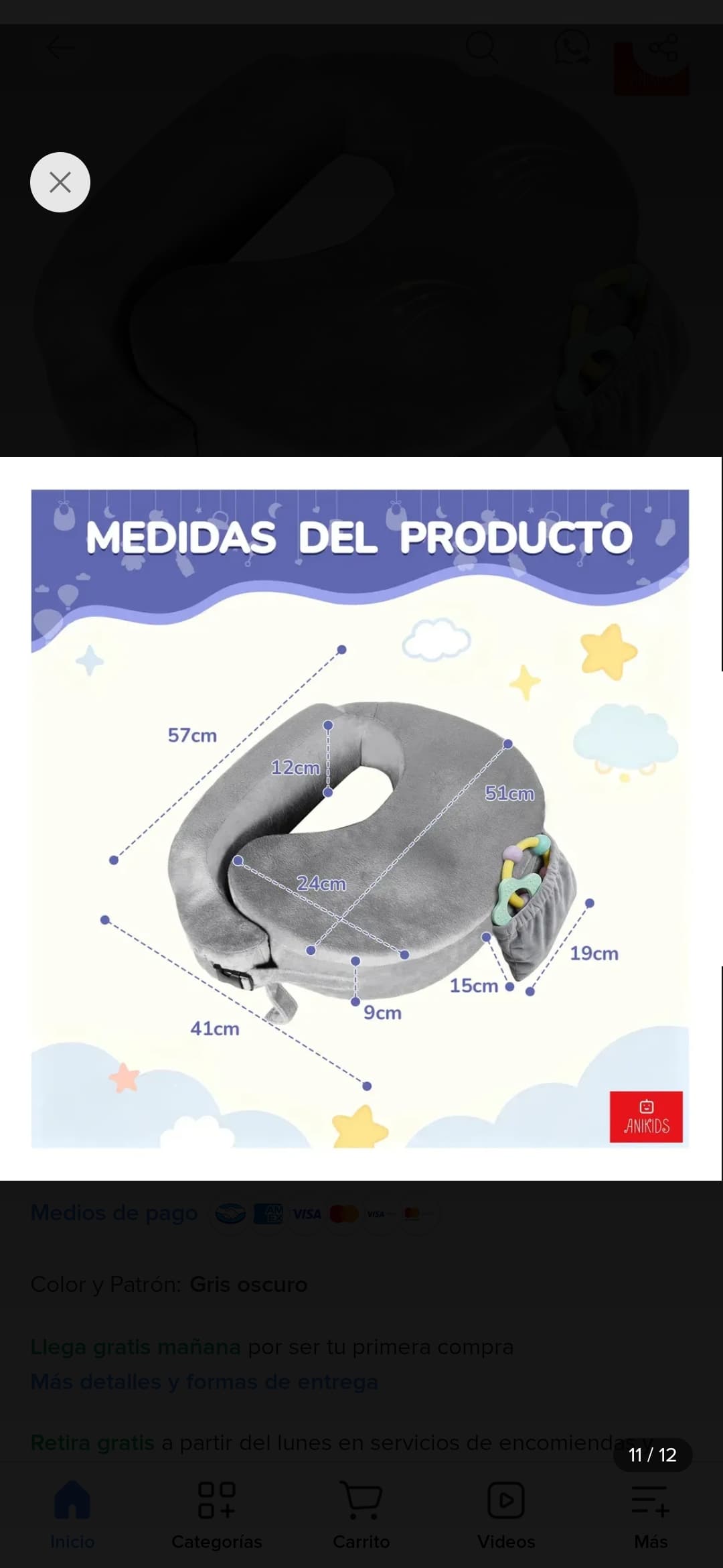 Almohada de Lactancia 