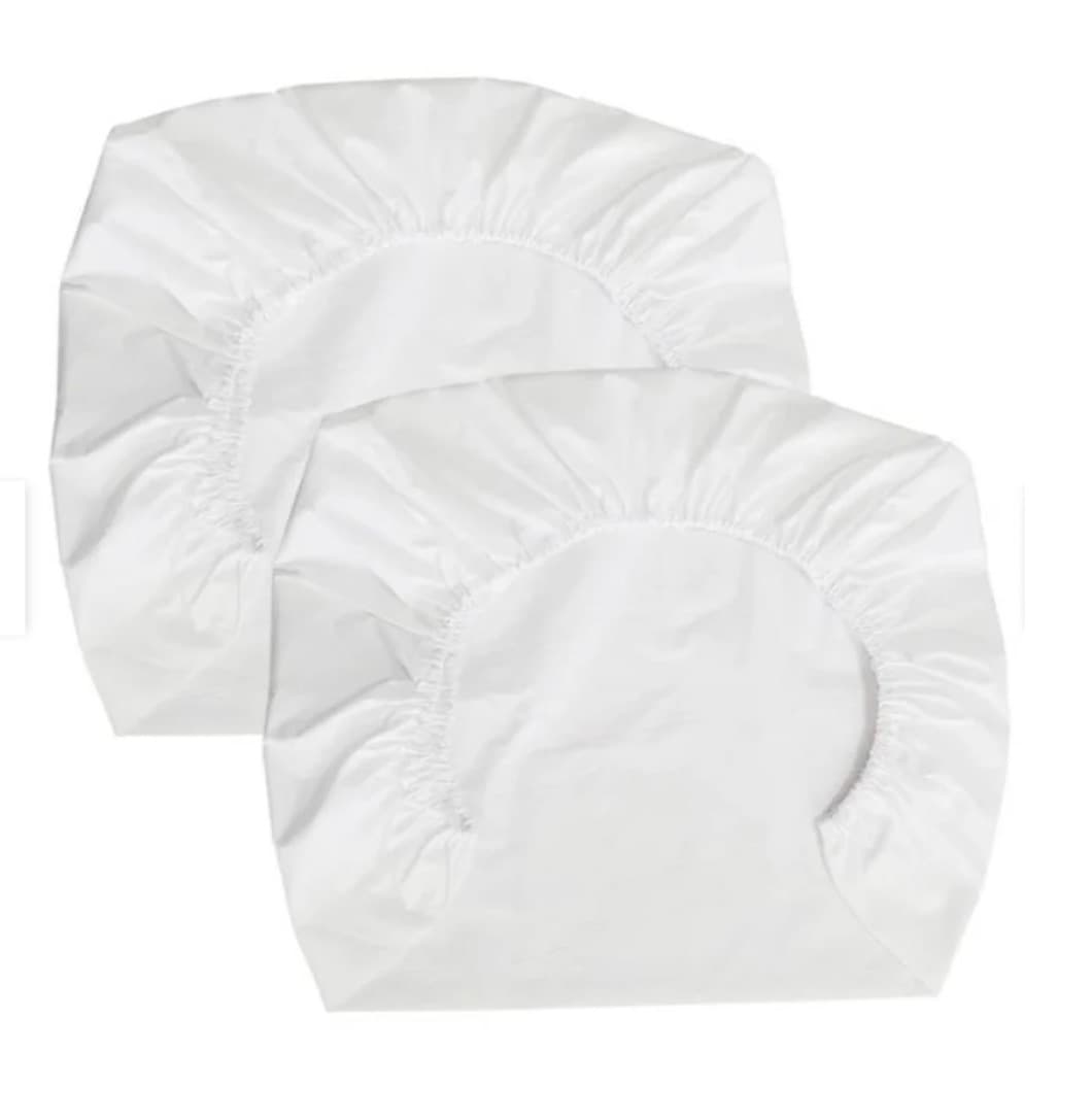 Sábanas bajeras (pack and play)