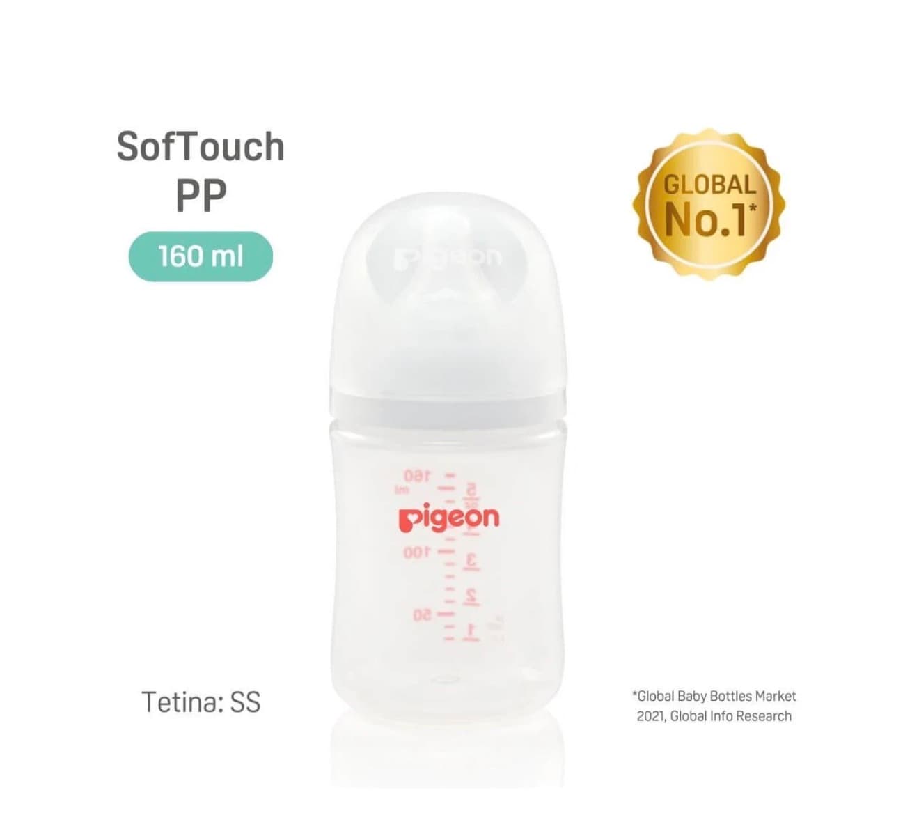 Mamadera po 160 softouch