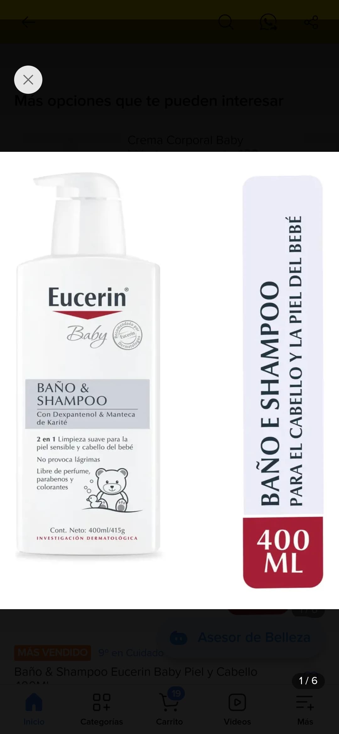 Shampoo bebé