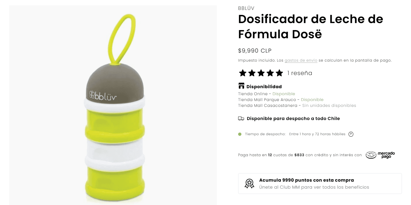Medidor de leche