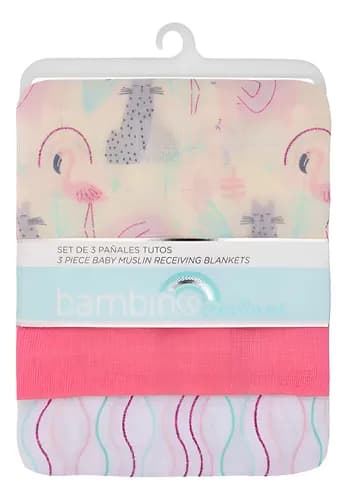 PAÑAL BAMBINO PACK 3UN