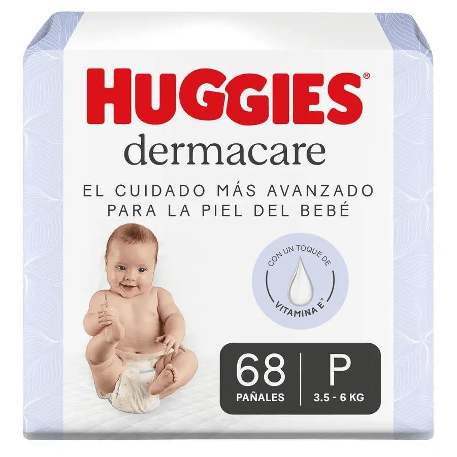 Pañales P y toallas húmedas sin alcohol