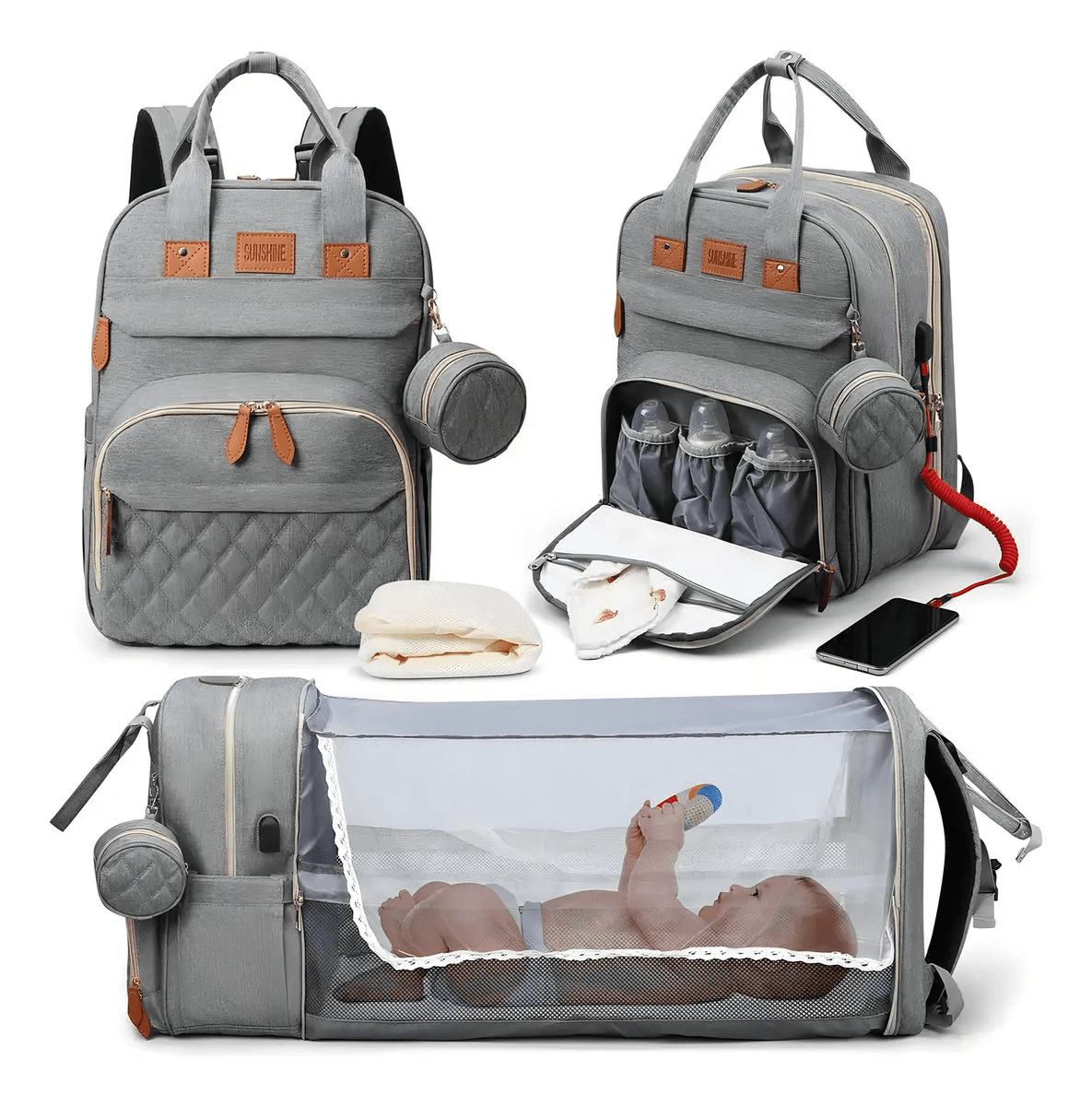 Mochila maternal