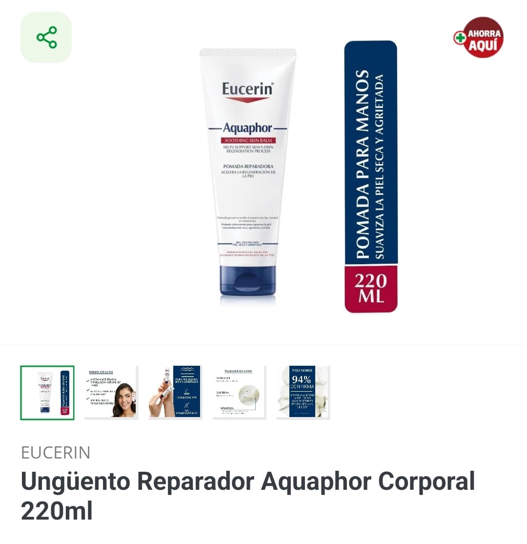 aquaphor eucerin