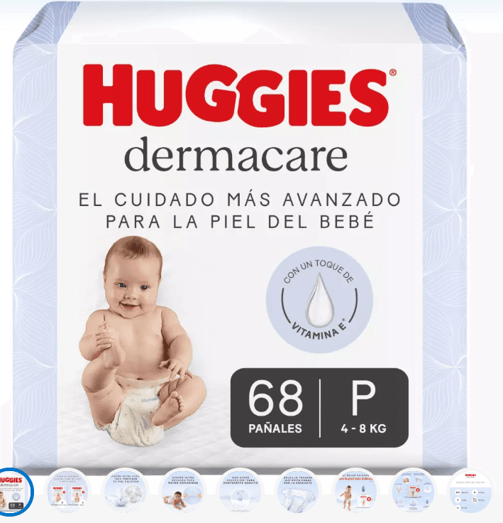 Pañales talla P