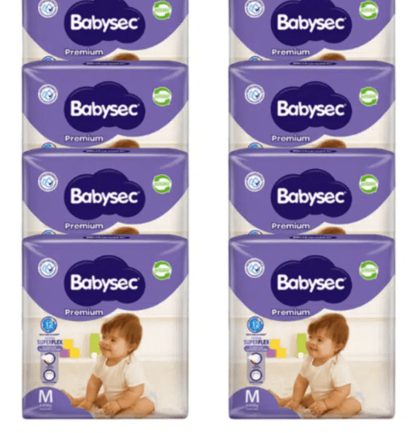 Pañales talla M babysec