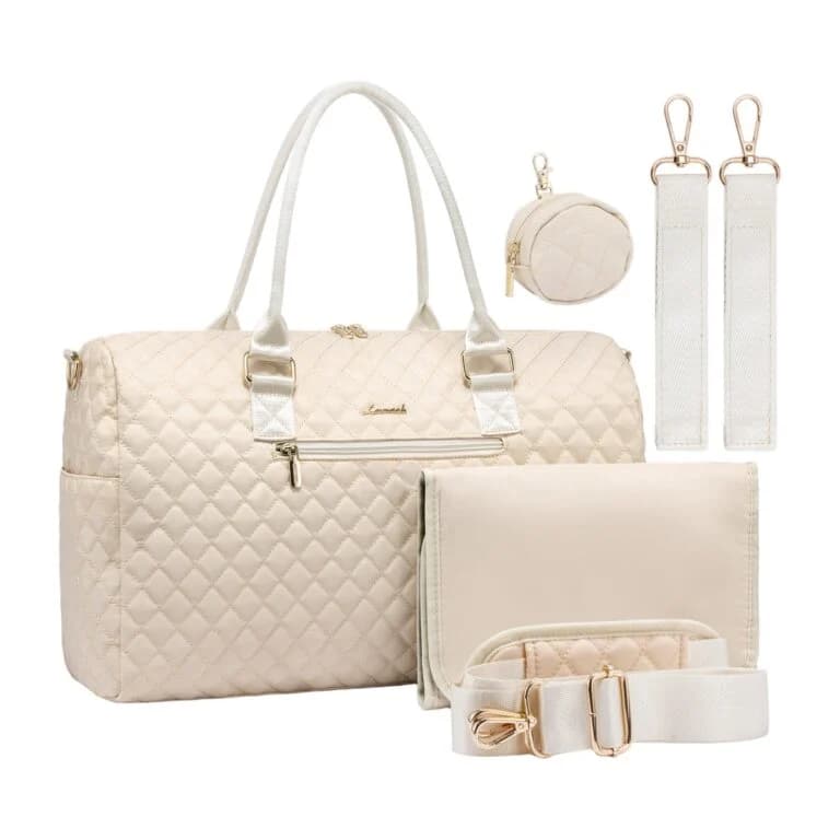 Pañalera con mudador Beige (Disponible desde noviembre)