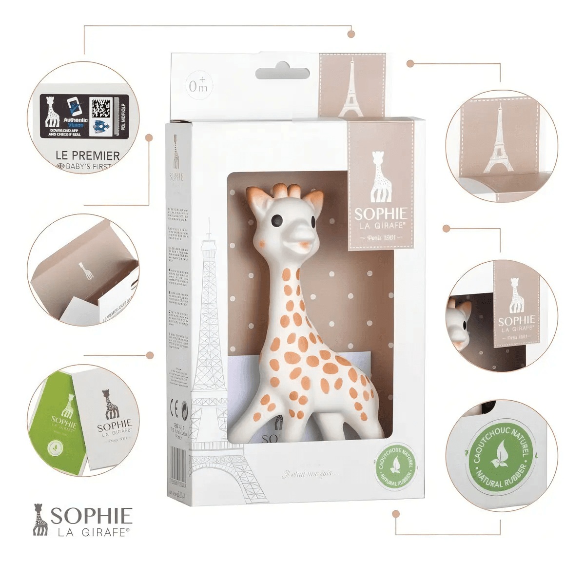Jirafa sensorial Sophie La Girafe