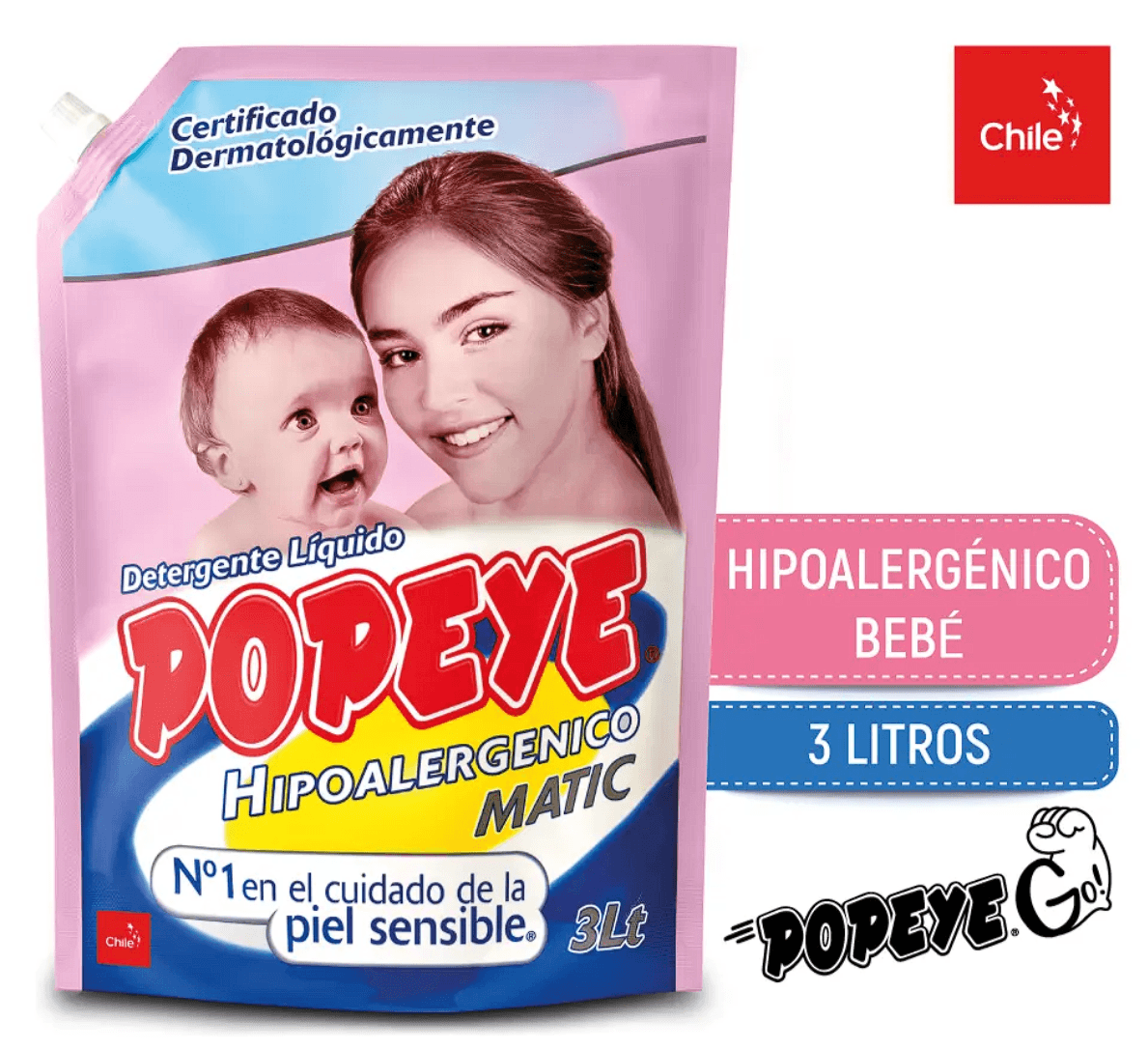 Detergente hipoalergico